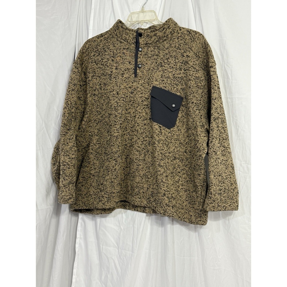 Roundtree & Yorke Outdoor 3XB Explorer Fit Long Sleeve 1/4‎ Button Up Sweater